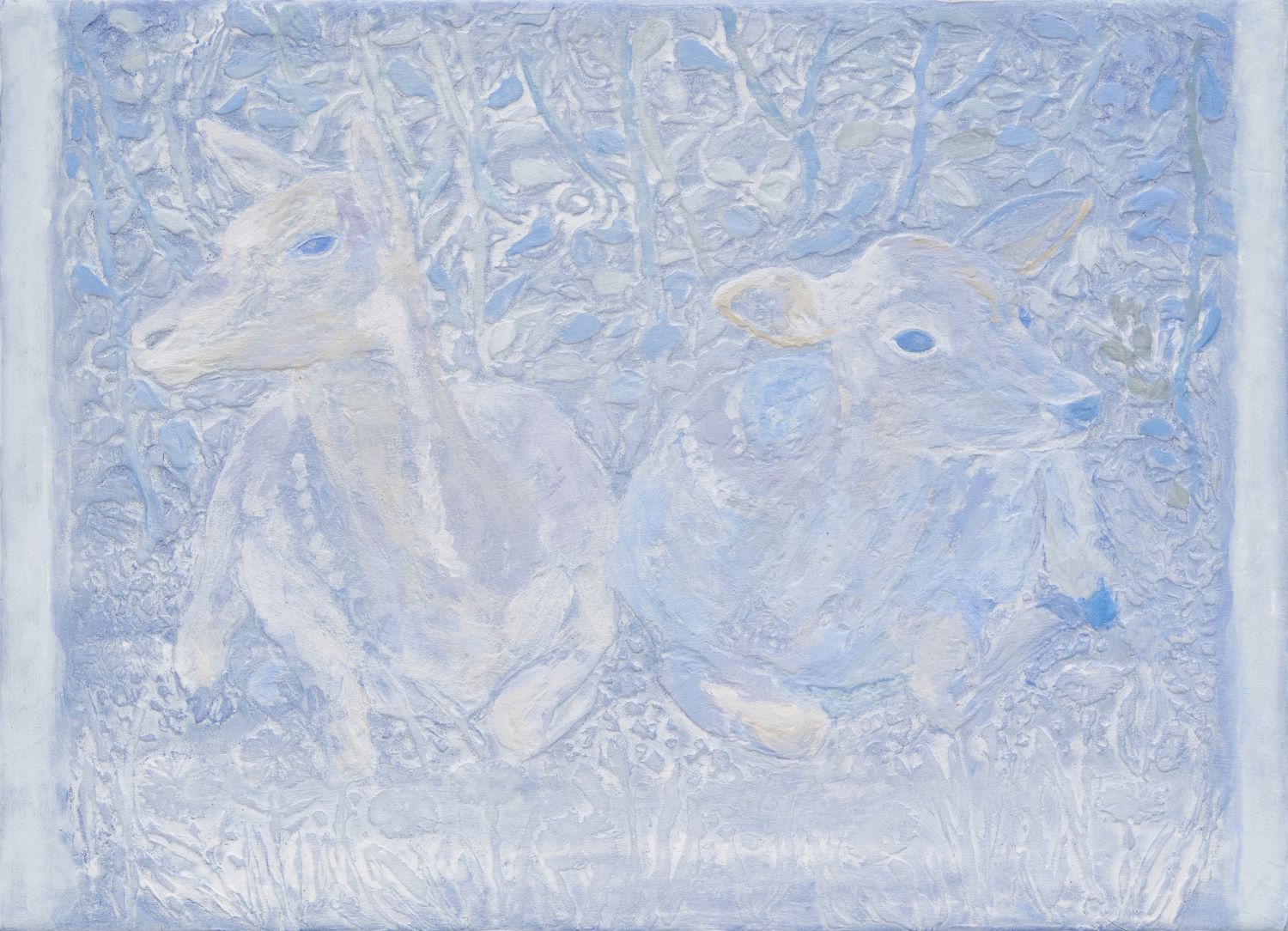 Light and Eternity_ Acrylic, medium on canvas, 24.2X33.4cm, 2023 m - 복사본