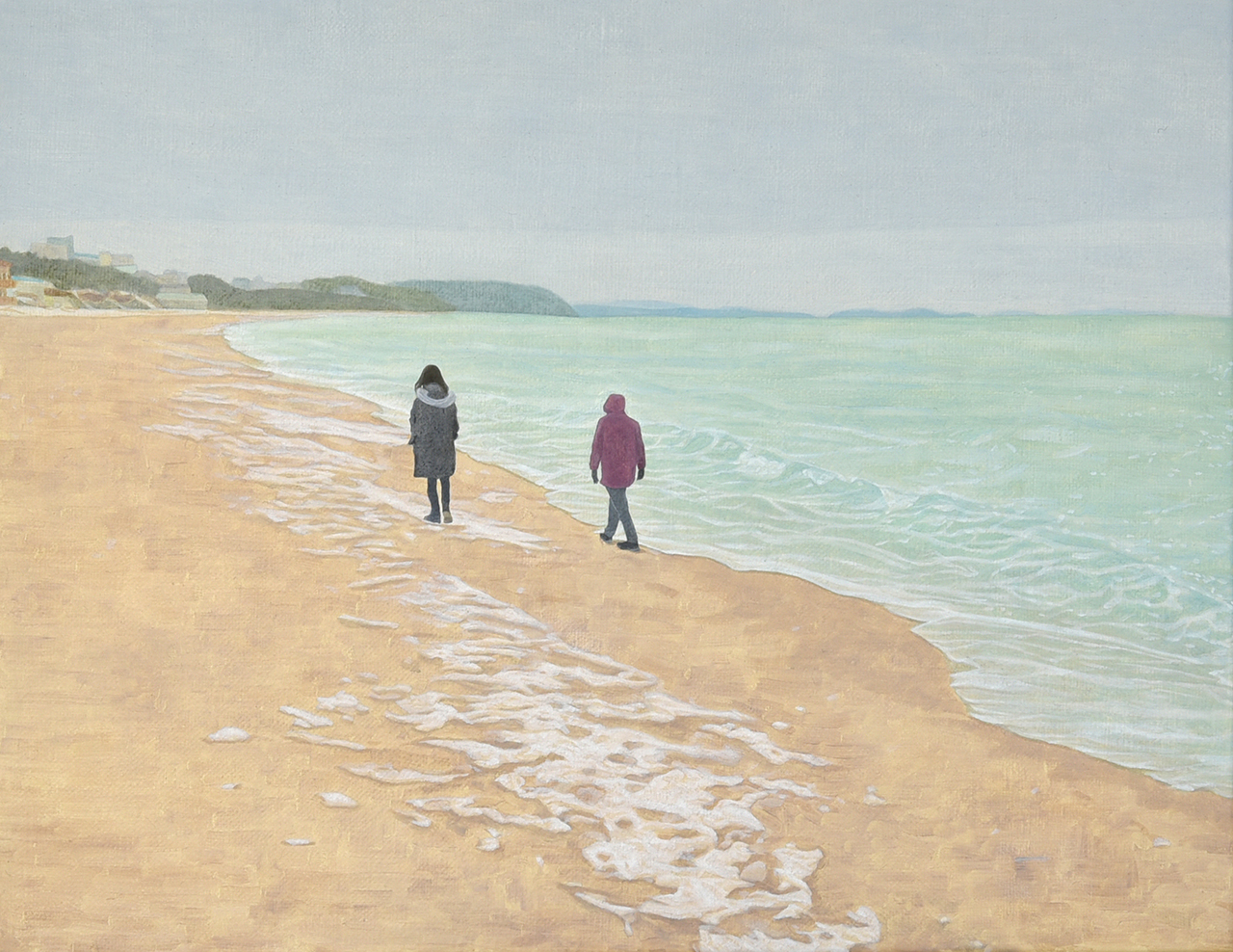 (판매완)전병구, 무제 Untitled, oil on canvas, 31.8x40.9cm, 2022