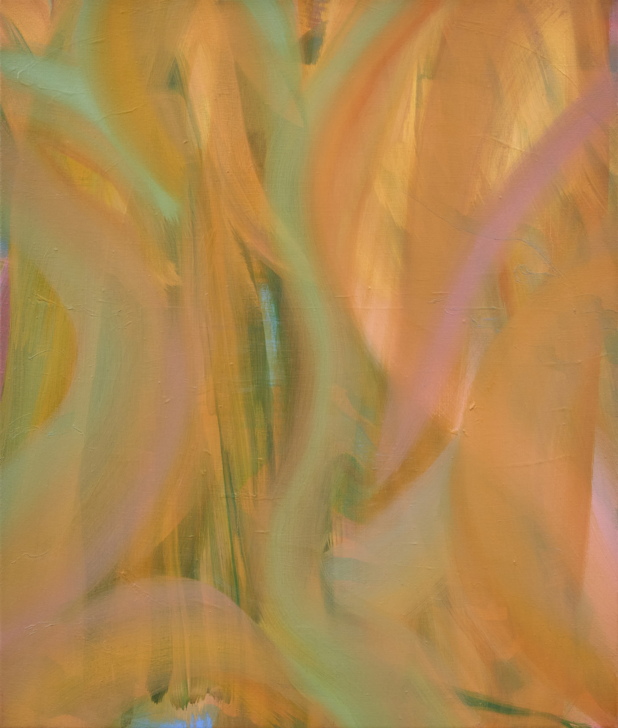 [저화질] 황선영, Sunyoung Hwang, At the Expected Climactic Moment, 2023, 캔버스에 유채, 아크릴릭, 66.5x56.2x2cm