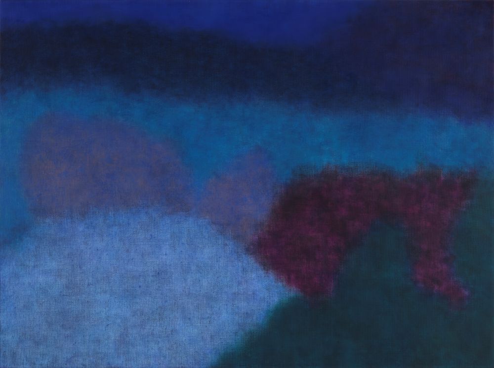 (저화질)윤혜진, Leaner, 2026, Oil on canvas, 97x130cm - A-Lounge Contemporary